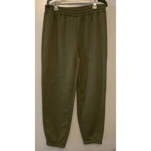 SHEIN Women’s Solid Army Green Sweatpants Size X-Large